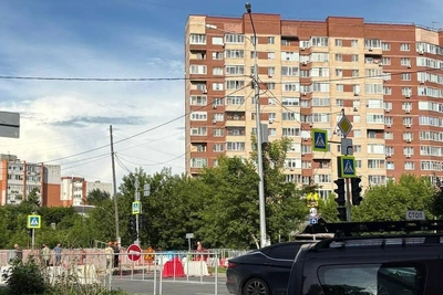 Перекрыт важный перекресток в Тюмени