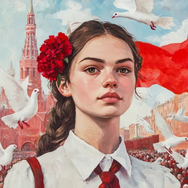 Праздник весны и труда 2025: современные и советские открытки с 1 мая для родных, друзей и коллег | Источник: theDay/Midjourney