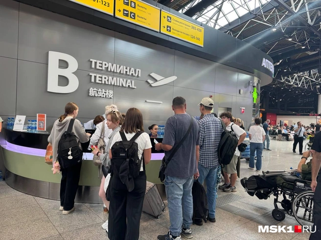 Что происходило в аэропорту Шереметьево во время транспортного коллапса | Источник: читатель MSK1.RU