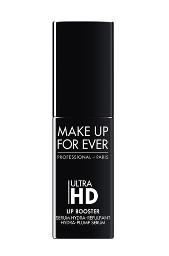 Увлажняющая сыворотка для губ Ultra HD Lip Booster, Make Up For Ever. Восстанавливающий комплекс из активных ингредиентов обладает свойствами влагонаполняющей маски, усиливает сияние и улучшает цвет тонкой кожи губ.