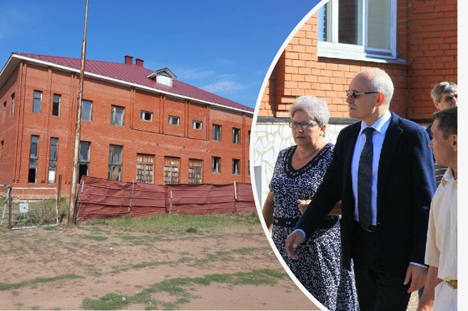 Хамитов приезжал в село около 11 лет назад и проверял строительство здания | Источник: Башинформ, Torgi.gov.ru