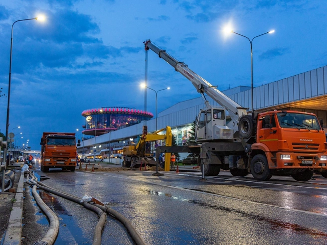 Из-за коммунальной аварии изменена точка старта «Волгоградского марафона» | Источник: Константин Завриков / V1.RU