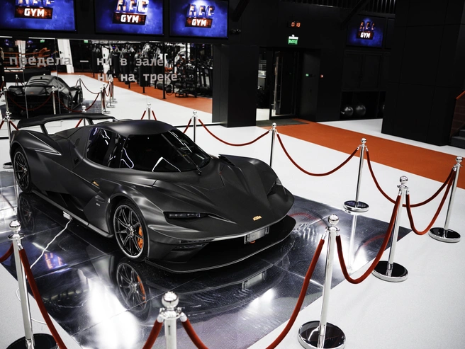 Дорожная версия X-BOW создана при участии компаний KISKA, Audi и Dallara. | Источник: Антон Михайлов / пресс-служба РМК Екатеринбург