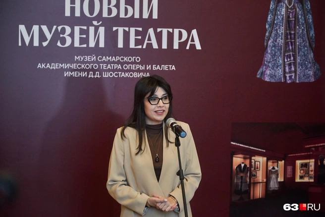 Генеральный директор Бахрушинского театрального музея Кристина Трубинова | Источник: Роман Данилкин / 63.RU