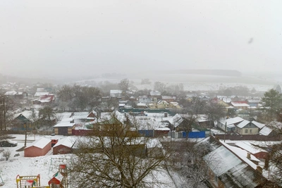 Апрельский снегопад парализовал Тулу