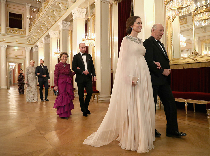 Фото №22 - Кейт Миддлтон и принц Уильям в Норвегии: день первый