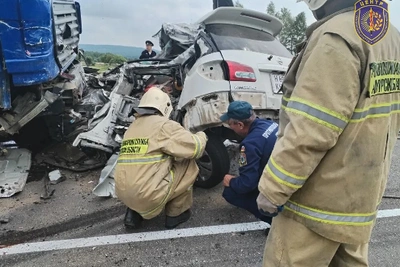 Водитель погиб в ДТП с вахтовым автобусом в Приамурье