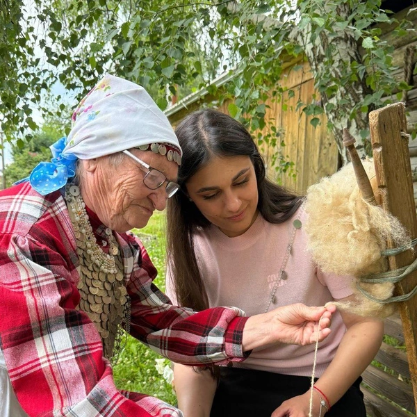 Нарине на проекте «Маршрут построен! Удмуртия многонациональная» | Источник: Нарине Манукян