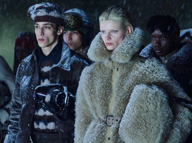 Қазақстандық модель Эрик Ильин Куршавельдегі Moncler көрсетіліміне қатысты