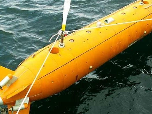Автономный необитаемый подводный аппарат ММТ-300 — часть экспозиции «Рособоронэкспорта» на салоне «Флот-2026», иллюстрирующая прогресс в области подводной робототехники. | Источник: пресс-служба Рособоронэкспорта