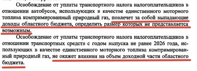 Поощряются пользователи транспорта на газу | Источник: Законодательное собрание Оренбургской области