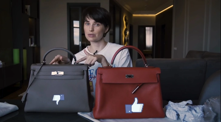 «Я ваша совесть»: топ-модель из Украины учит отличать оригинальные сумки Hermes от дорогих фейков