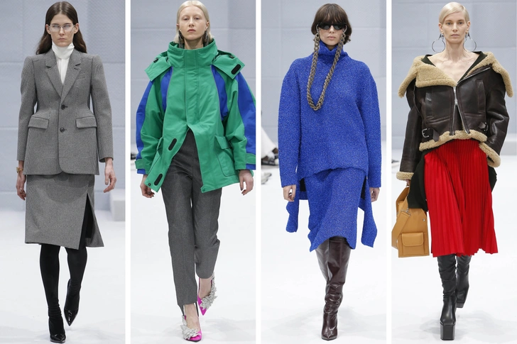 Balenciaga, осень-зима 2016/17 | Источник: Архивы пресс-служб