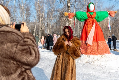 Масленица в Красноярске: фотоотчёт с праздника