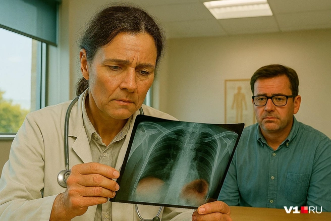 Подолгу не проходящий кашель — повод побыстрее отправляться к врачу на осмотр | Источник: Дмитрий Гладышев / V1.RU