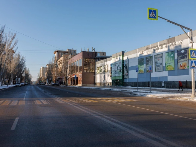 Центральный рынок быстро опустел | Источник: Алексей Волхонский / V1.RU