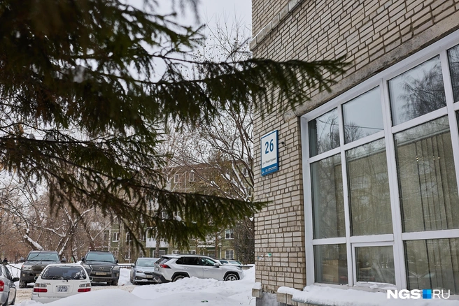 Здание на Новогодней, 26 могло бы претендовать на символ Нового года | Источник: Александр Ощепков / NGS.RU