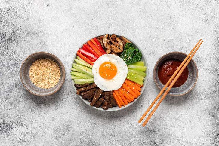 #kfood: Рецепт пибимпаба — самого популярного корейского блюда из риса