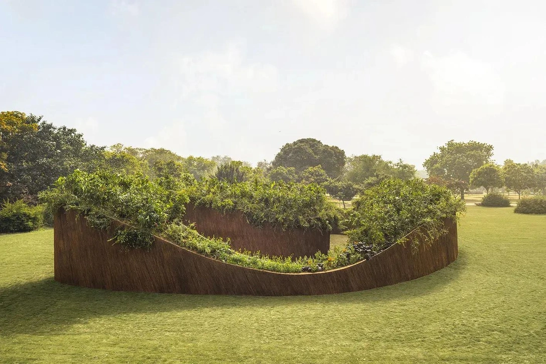 Павильон Sacred Nature в Дели: священные рощи и диалог с природой | Источник: Локеш Дан / Aranyani