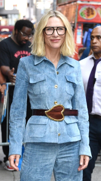 Девушка ковбоя: Кейт Бланшетт повторила самый модный тренд месяца — вы о нем не знали | marieclaire.ru