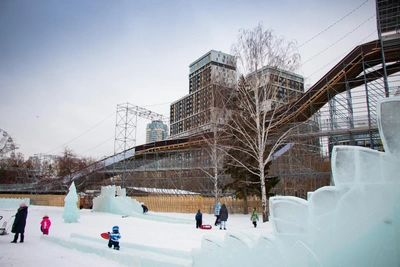 Аттракционы в парке Маяковского не работают