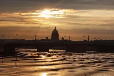 Атмосферный фронт приближается к Петербургу