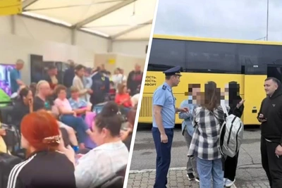 Москвичи застряли в Ярославском аэропорту из-за двух «Ковров» — видео