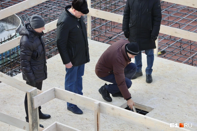 Церемония закладки первой очереди | Источник: Соня Радостина / E1.RU