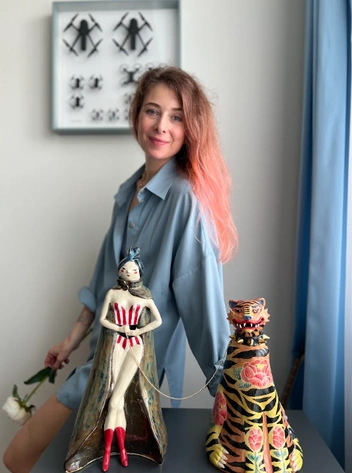 Екатерина&nbsp;— автор собственного бренда керамики | Источник: Екатерина Матвеева