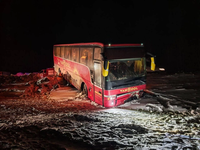 Пассажиры автобуса не пострадали | Источник: Прокуратура Тюменской области