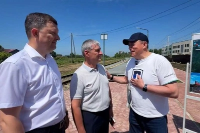 В Южно-Сахалинске открыли остановку Аэропорт