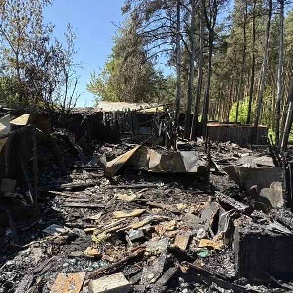 Кроме обгорелых досок, вряд ли что-то найдется | Источник: МЧС России по Ярославской области / Max