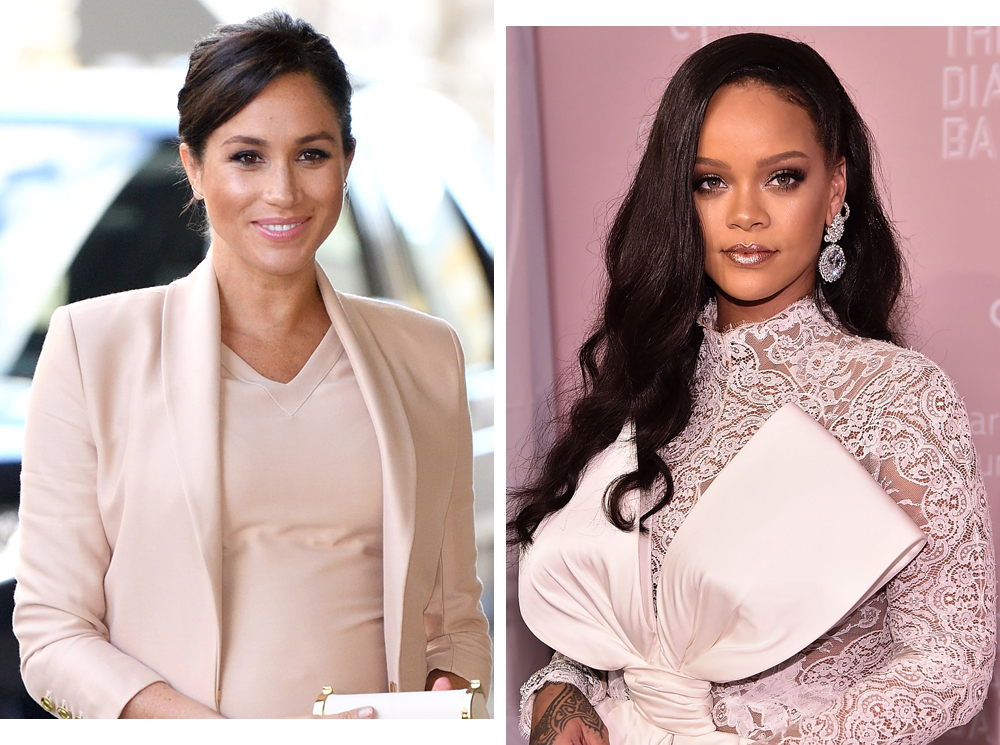 Как певица Рианна становится близкой подругой герцогини Меган | marieclaire.ru