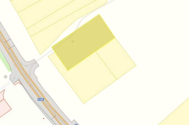 Участок под АЗС, кадастровая карта | Источник: map.ru