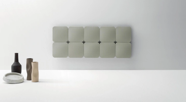 Игра в модули: радиатор Lana по дизайну Микеле де Лукки для Antrax IT | Источник: Antrax 
