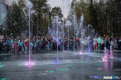 Светомузыкальный фонтан в Центральном парке: тесты с 25 апреля