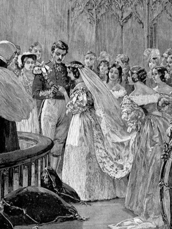 Свадьба принца Альберта и королевы Виктории, 1840