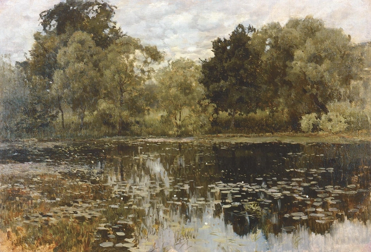 И. Левитан.&nbsp;«Заросший пруд». 1887 | Источник: Пресс-служба выставки