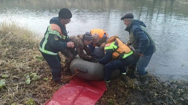 Переправа через Медведицу | Источник: https://t.me/u_yurin