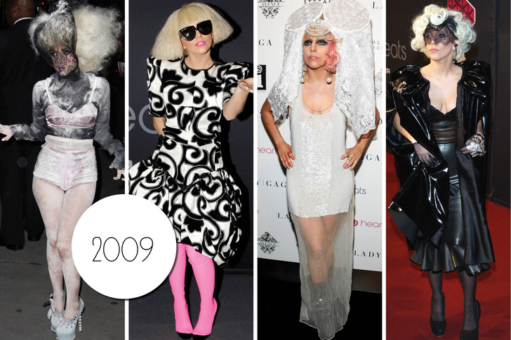 Эволюция стиля Леди Гаги: 2009 год