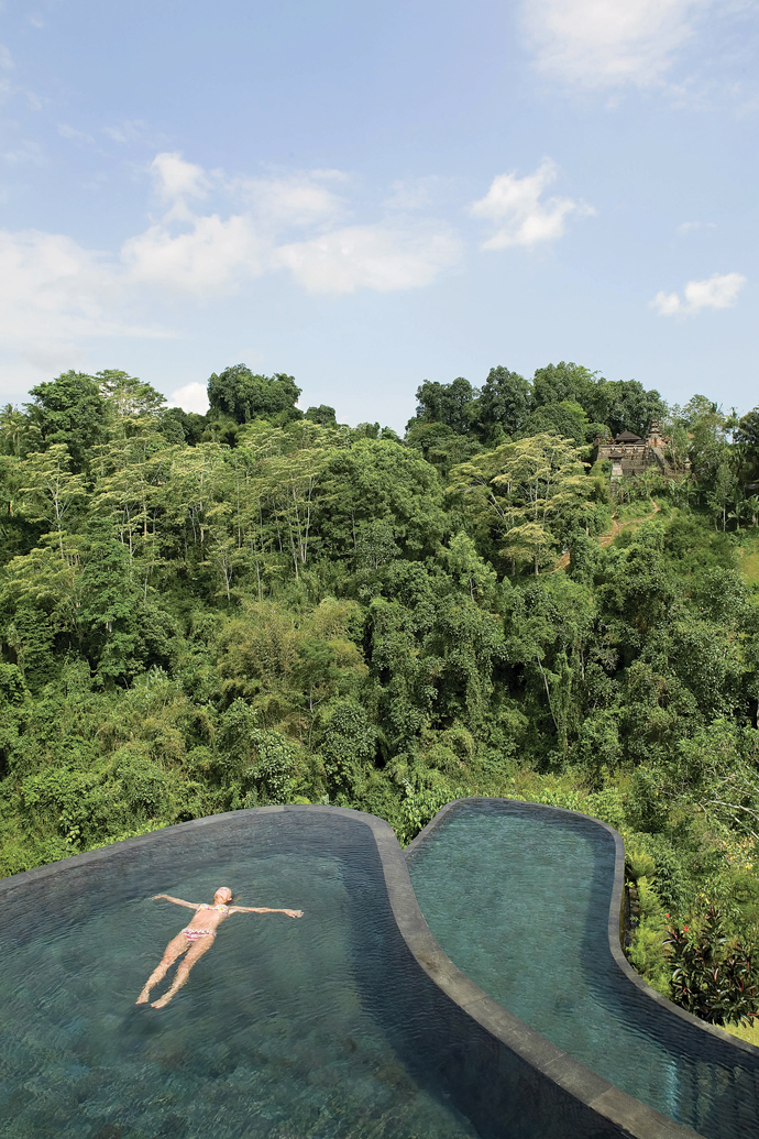 Ubud hanging gardens hotel. Убуд, Бали