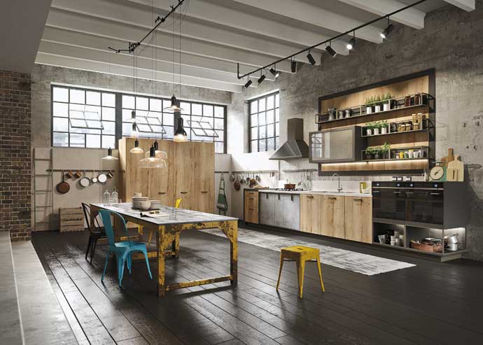 Кухня Loft, Snaidero, дизайн Микеле Маркона