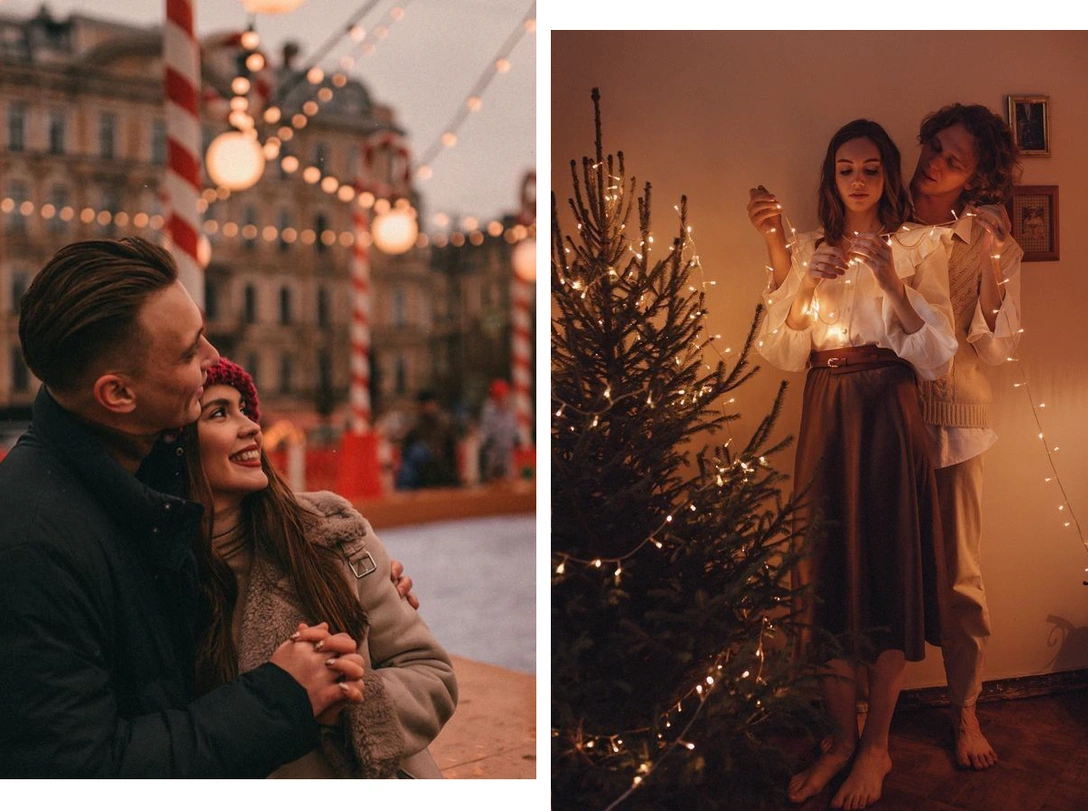 Время романтики и волшебства: 7 идей для незабываемого зимнего свидания | marieclaire.ru