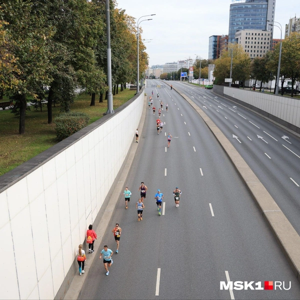 Осенний забег в Москве | Источник: Татьяна Спиридонова / MSK1.RU
