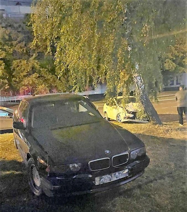 «БМВ» перестраивалась и не пропустила другую машину | Источник: Госавтоинспекция Ставропольского края