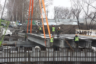 Капремонт моста через Тулу выполнен на 43%