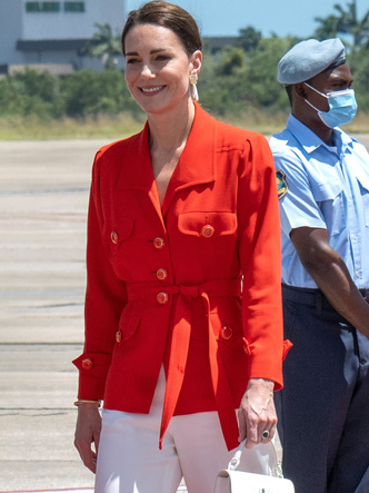 Модный тур Кейт Миддлтон: все наряды герцогини Кембриджской на Карибах