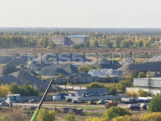 На месте «заброшки» началась стройка | Источник: Читатель NGS55.RU