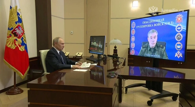 Кадр из видео Кремля | www.fontanka.ru