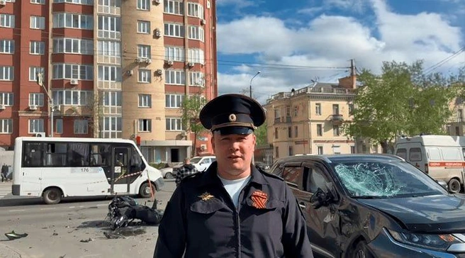 Радий Ганиев нередко сам выезжал на место серьезных ДТП | Источник: Госавтоинспекция города Челябинска / t.me
